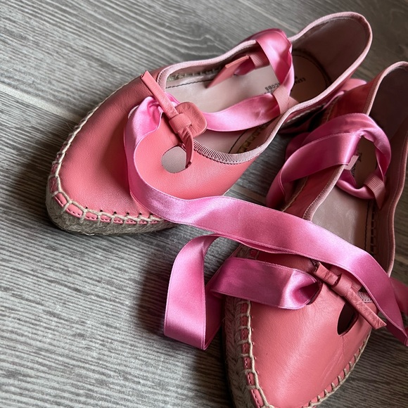 Marc Jacobs The Mouse Espadrille Lace-Up Flat, light pink - Picture 2 of 6